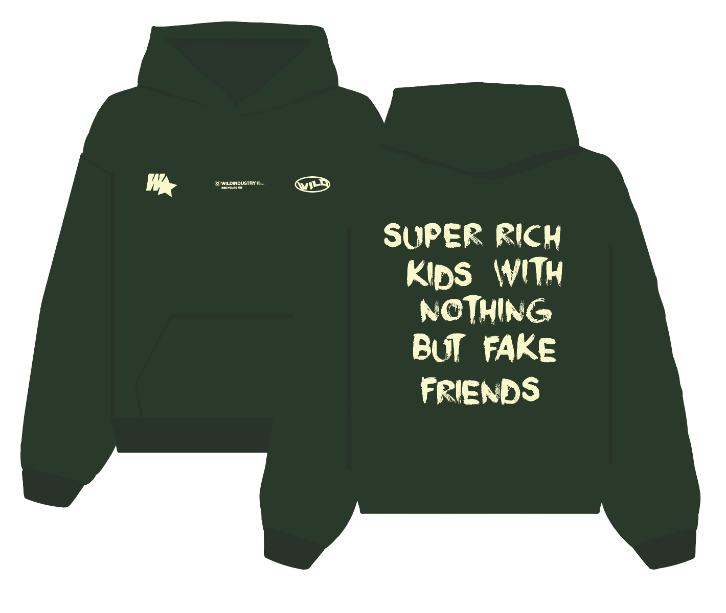 CULT HOOD GREEN