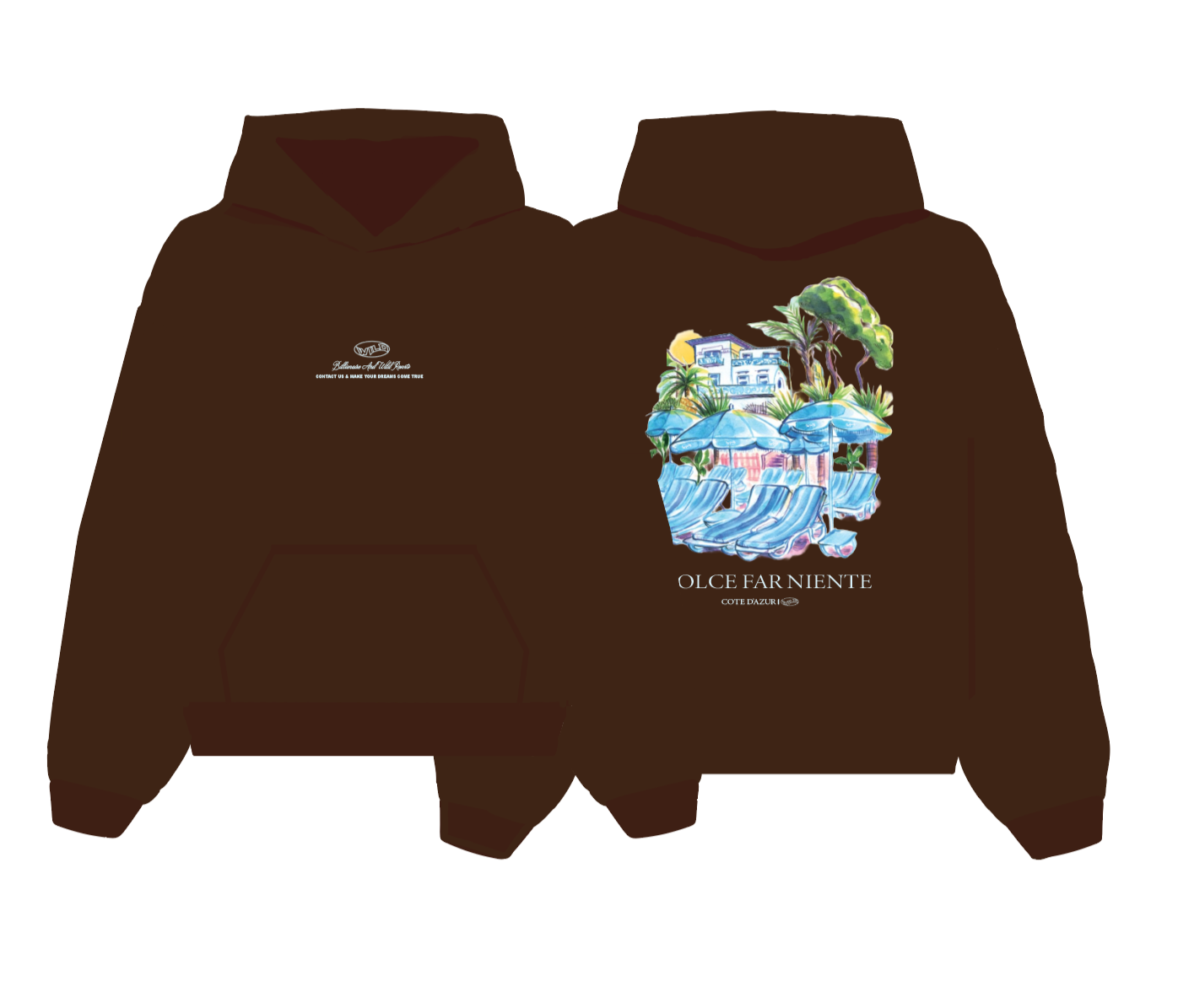 DOLCE FAR NIENTE HOOD BROWN