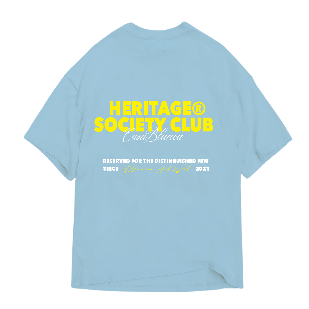 HERITAGE CLUB TEE BLUE