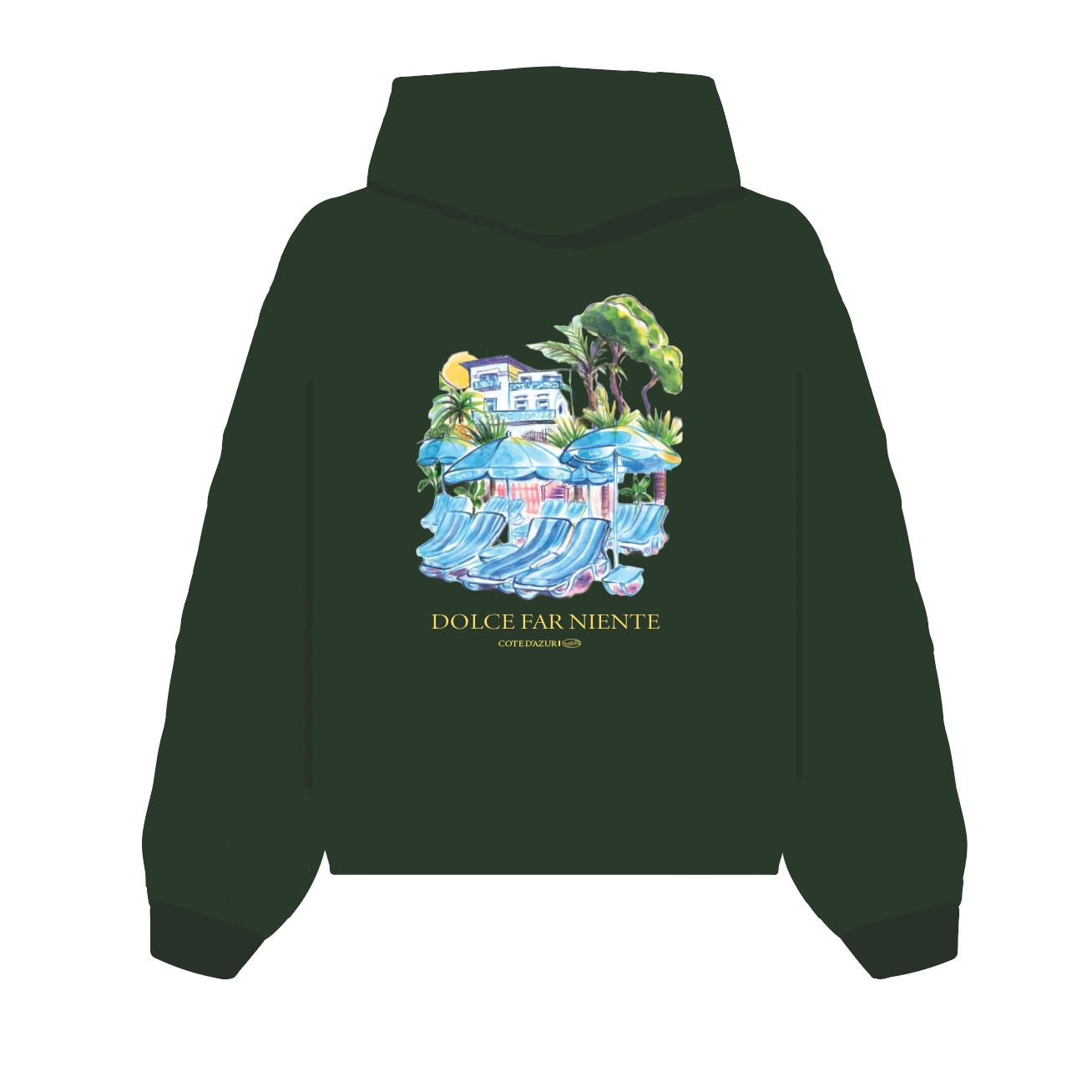 DOLCE FAR NIENTE HOOD GREEN
