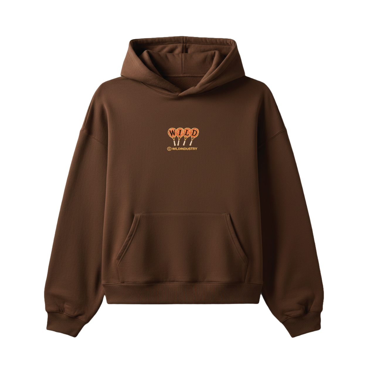 TENNIS CLUB HOOD BROWN