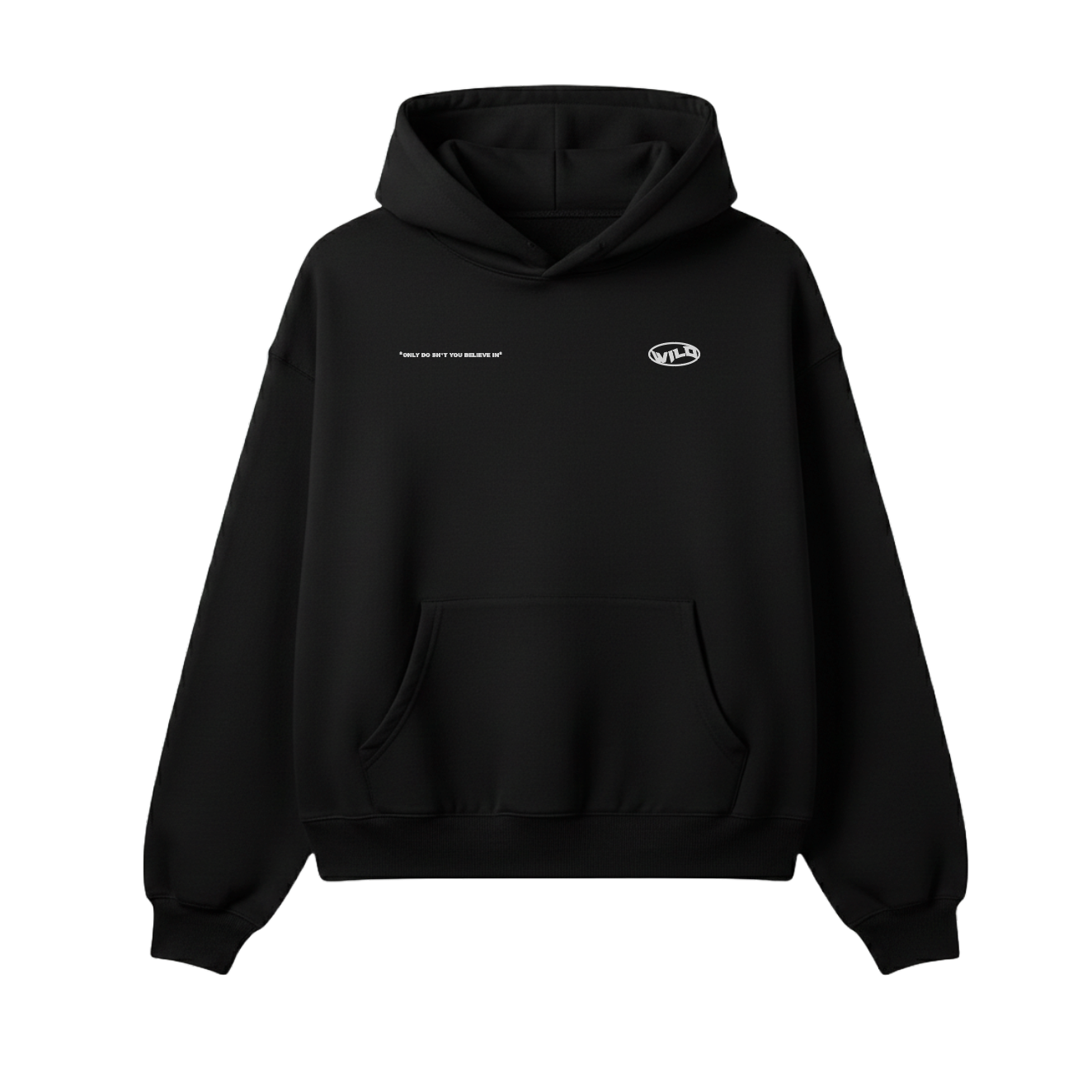 NO TIME HOOD BLACK