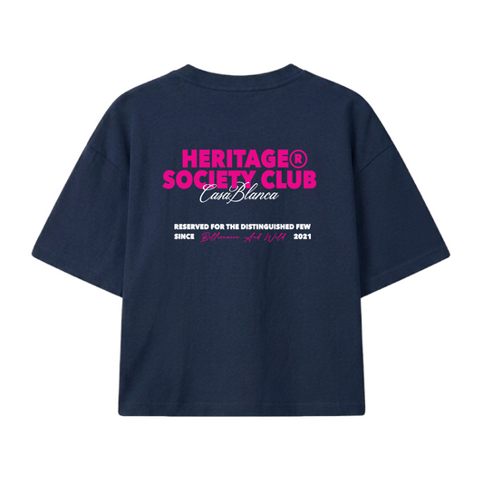 HERITAGE CLUB TEE BLUE