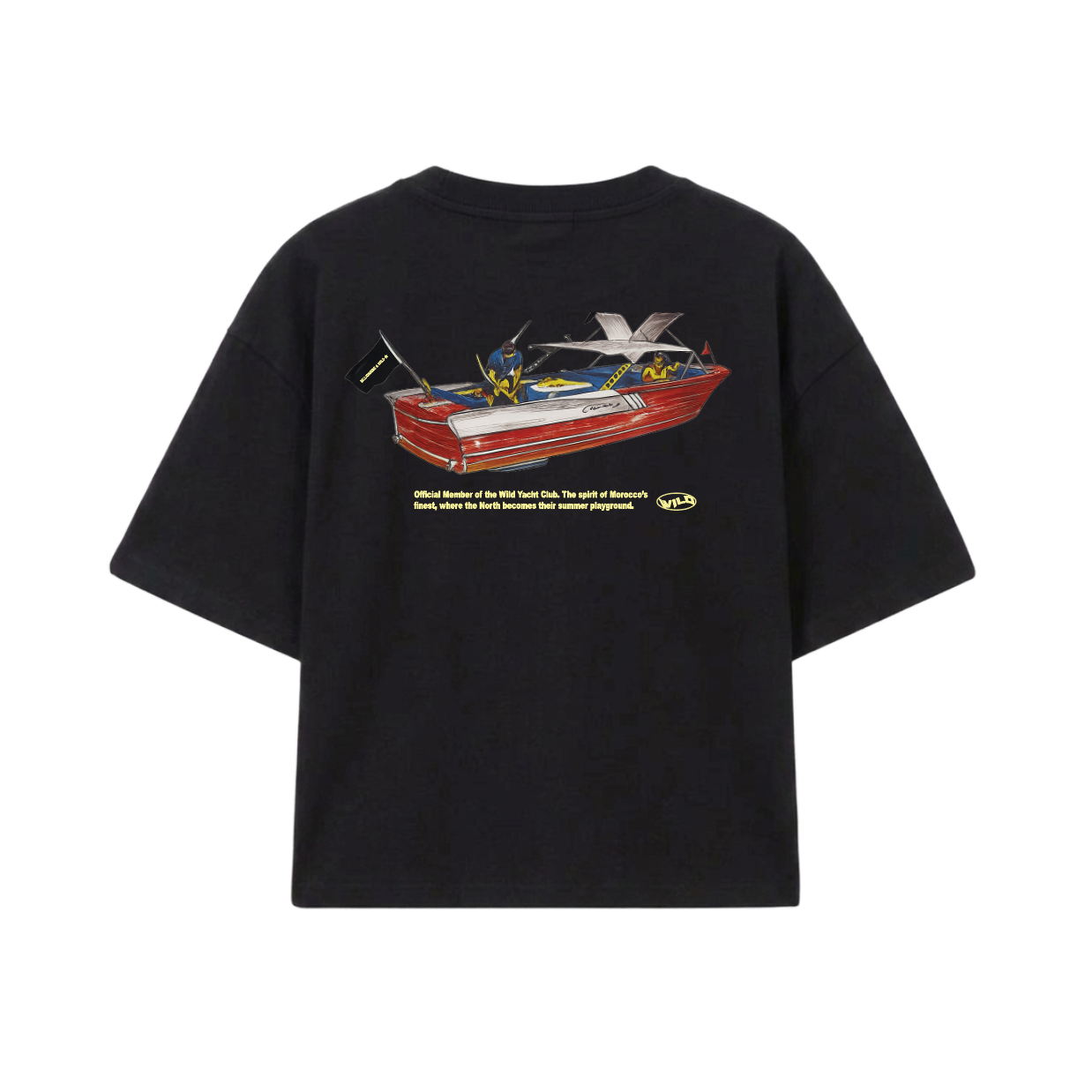 RESTRICTED CIRCULATION - BLACK TEE
