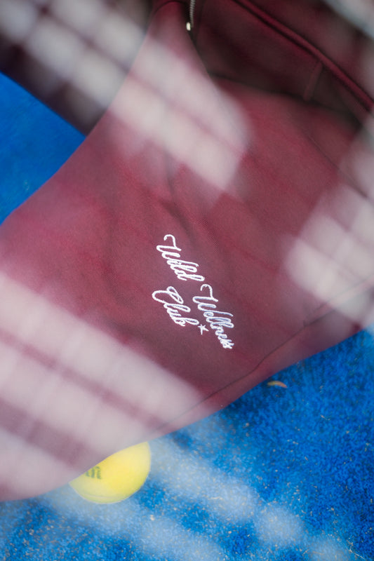 WILD STRAIGHT PANTS - BURGUNDY