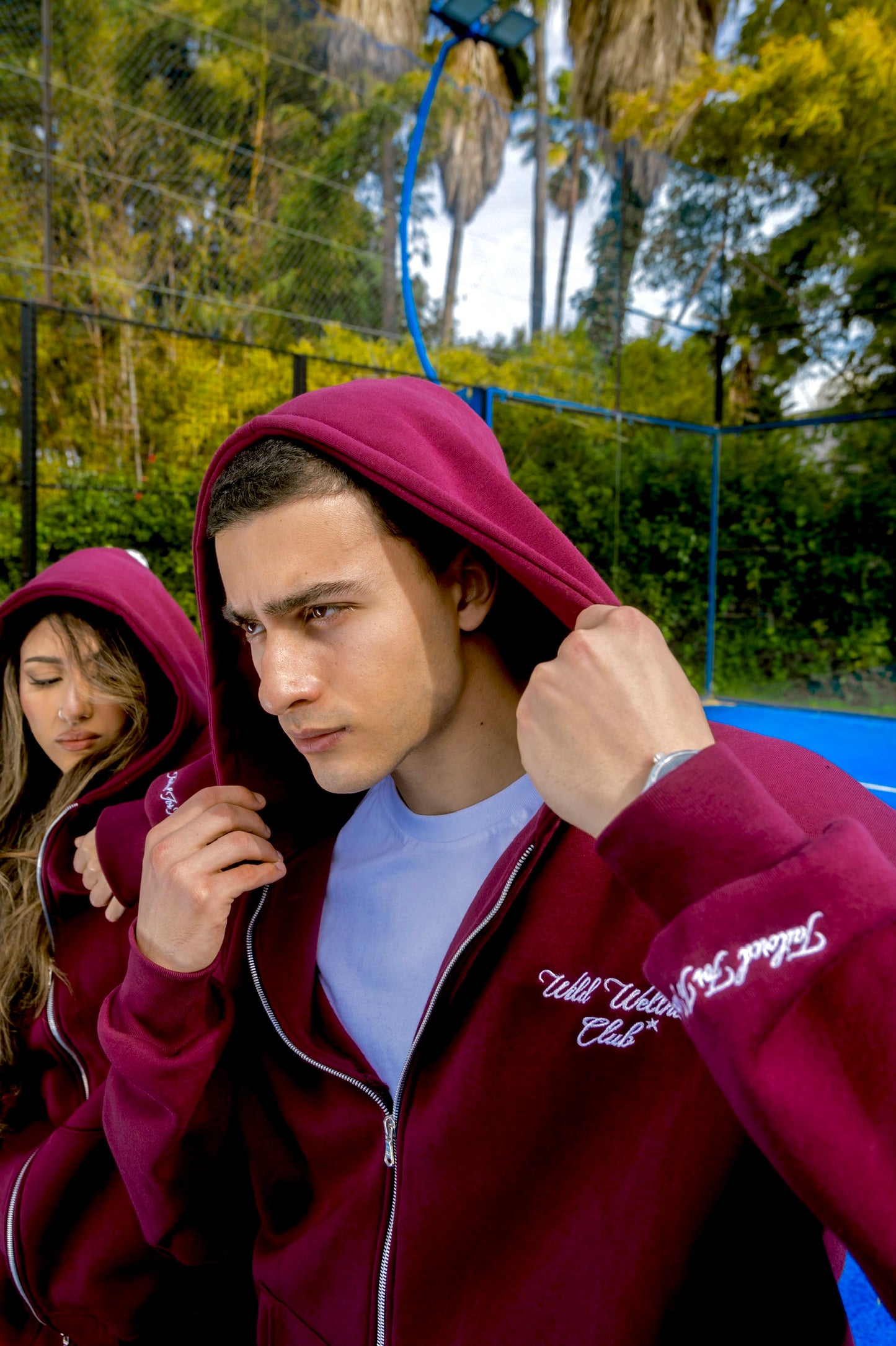 WILD CLASSIC TRACKSUIT - BURGUNDY