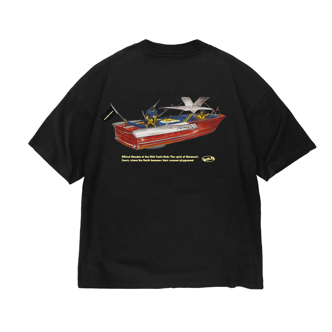 RESTRICTED CIRCULATION - BLACK TEE