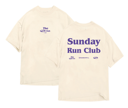 SUNDAY RUN CLUB WHITE TEE