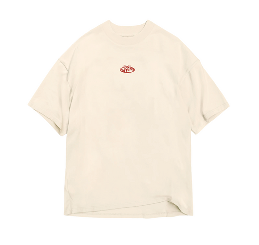 FALLING FOR YOU CREAM TEE