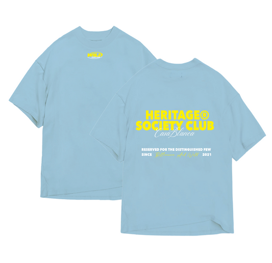 HERITAGE CLUB TEE BLUE