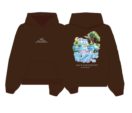 DOLCE FAR NIENTE HOOD BROWN