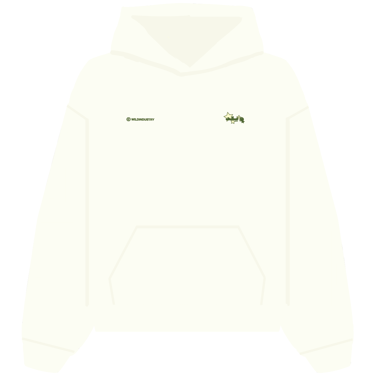 NORTH COAST ESSENTIAL HOODIE - CREME