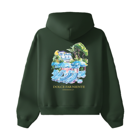 DOLCE FAR NIENTE HOOD GREEN