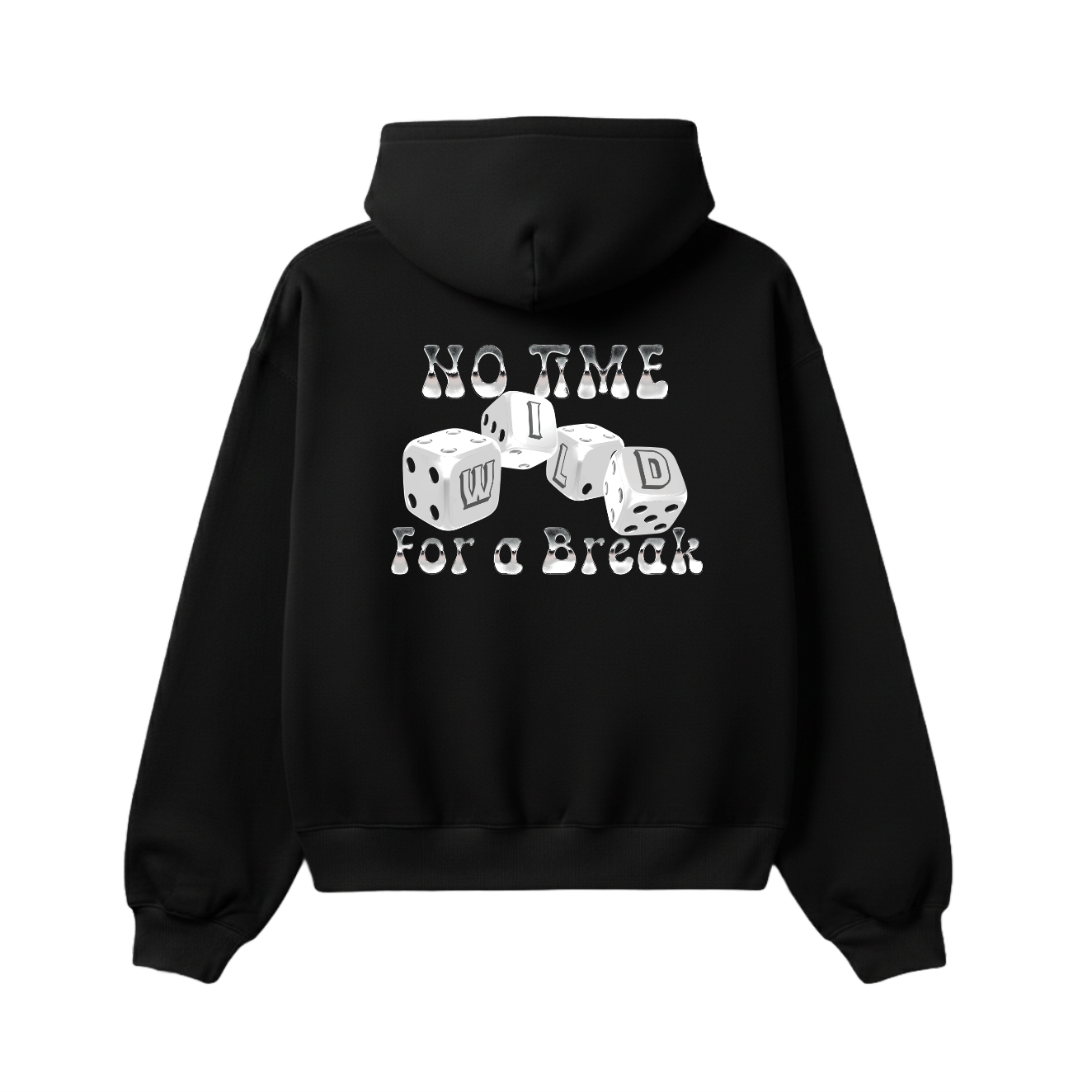 NO TIME HOOD BLACK