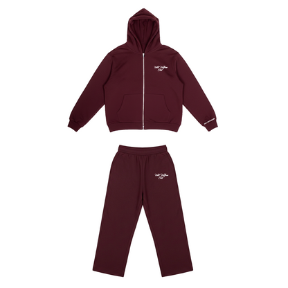 WILD CLASSIC TRACKSUIT - BURGUNDY