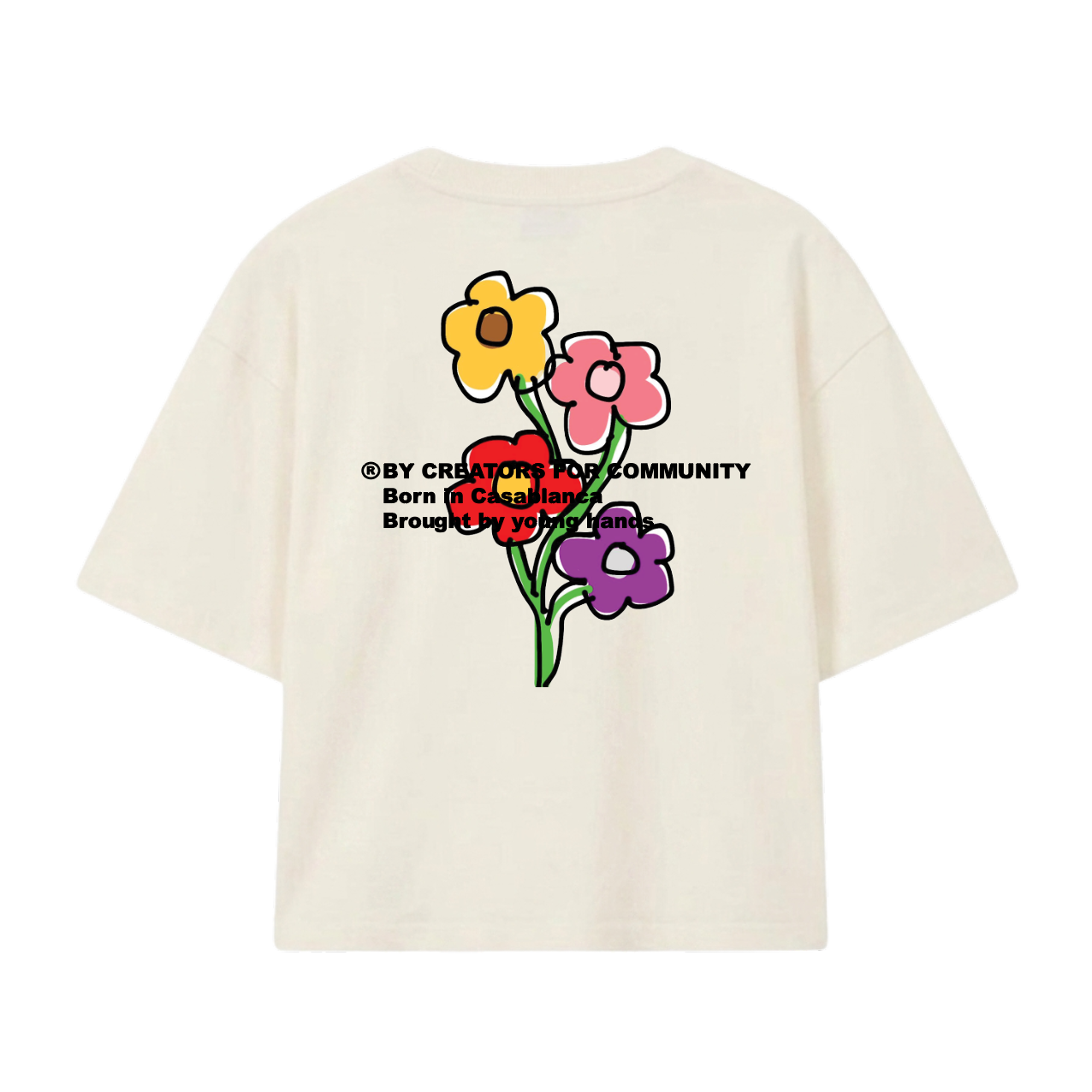 UNTAMED - CREME TEE
