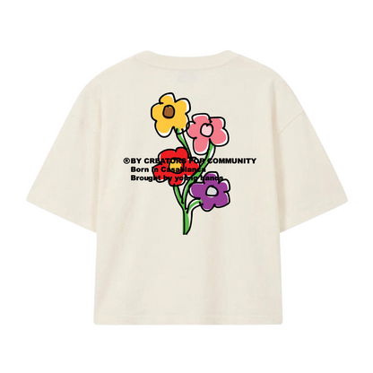 UNTAMED - CREME TEE