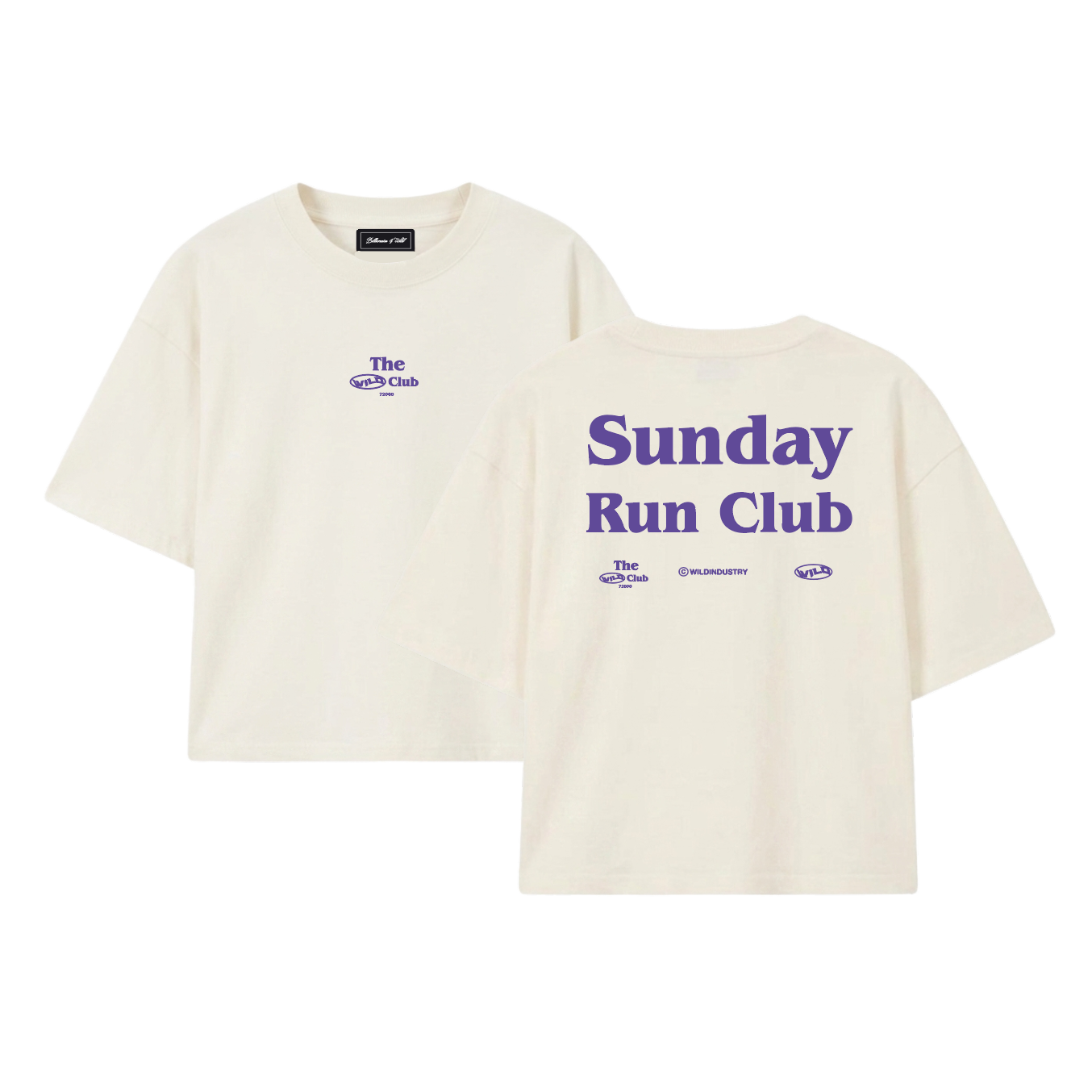 SUNDAY RUN CLUB WHITE TEE
