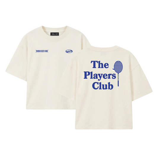 THE PLAYERS CLUB CREME TEE