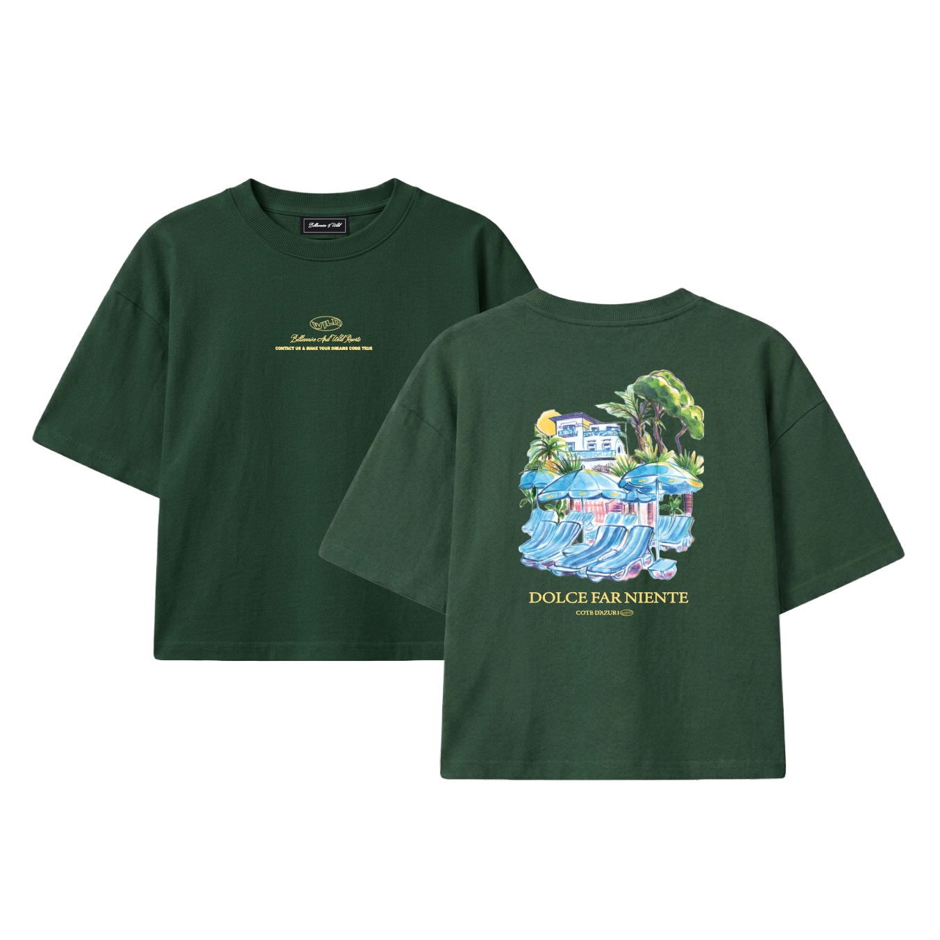 DOLCE FAR NIENTE TEE GREEN
