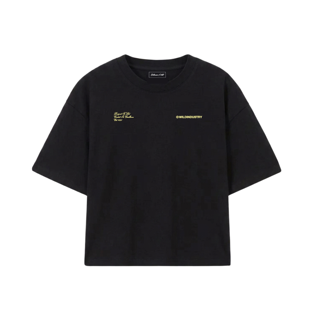 RESTRICTED CIRCULATION - BLACK TEE