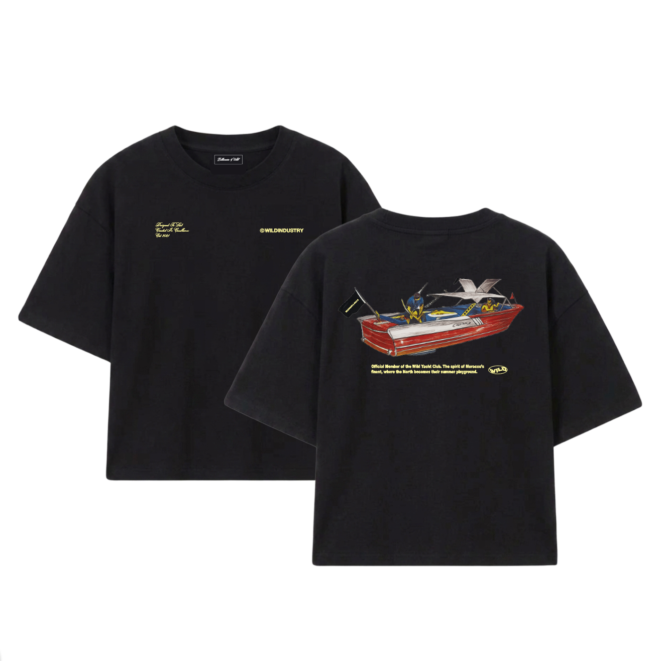 RESTRICTED CIRCULATION - BLACK TEE