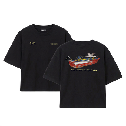 RESTRICTED CIRCULATION - BLACK TEE