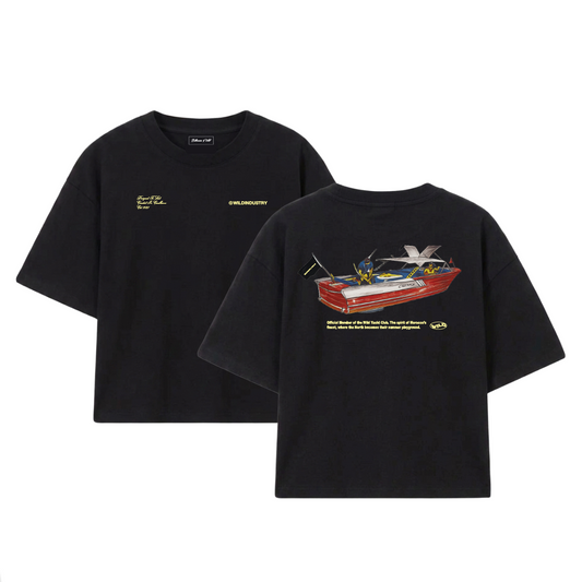 RESTRICTED CIRCULATION - BLACK TEE