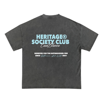 HERITAGE CLUB TEE WASHED