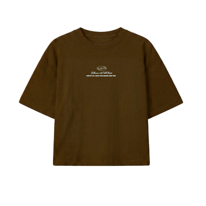 DOLCE FAR NIENTE TEE BROWN