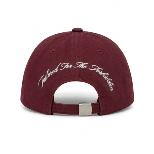 THE IDENTITY CAP - BURGUNDY