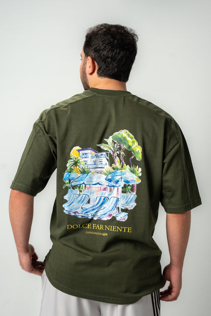 DOLCE FAR NIENTE TEE GREEN